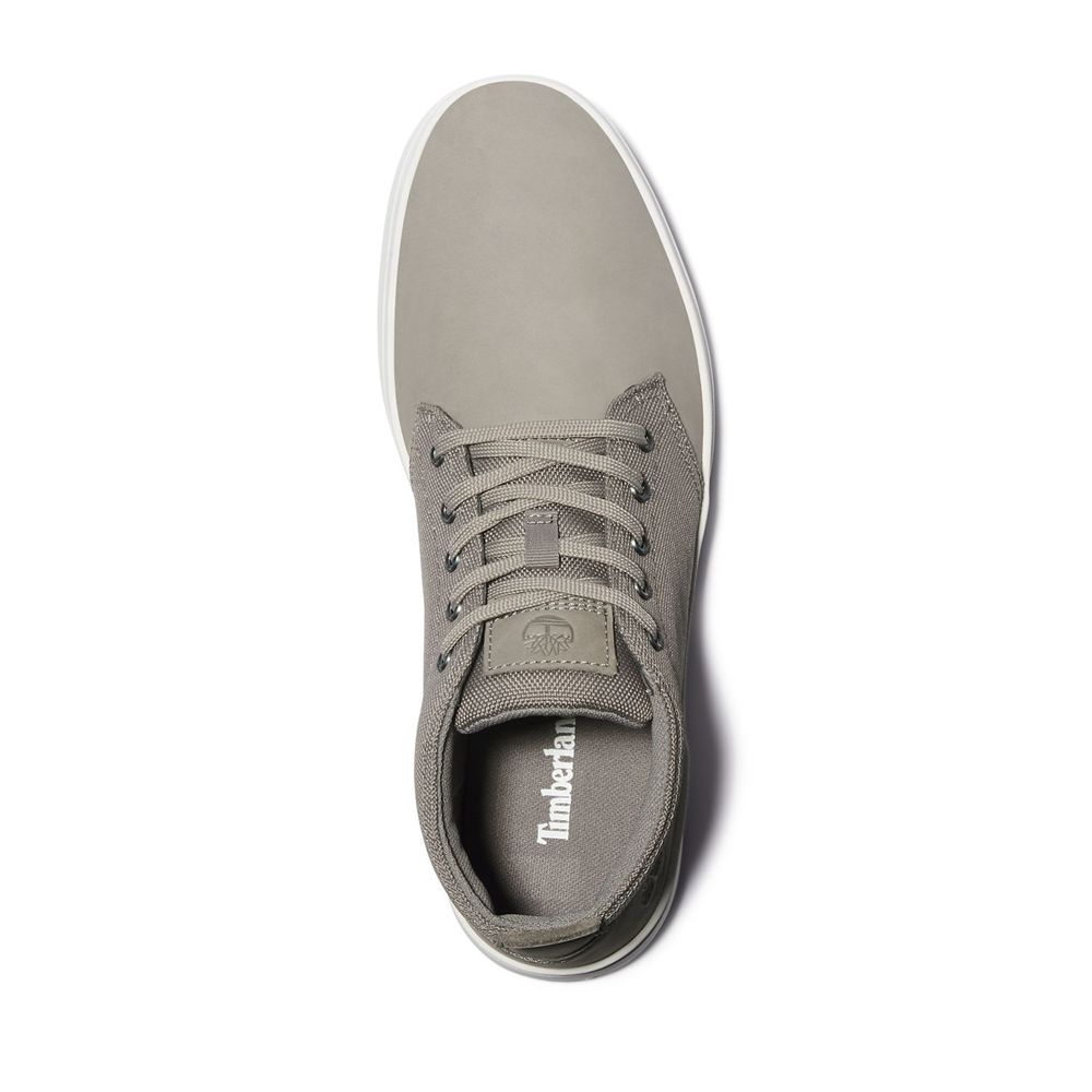 Botas de Seguridad Timberland Hombre Davis Square Mixed-Media Gris - Chile KMS-082735
